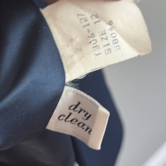 Pendleton Vintage 100% Wool Double Breasted Navy Blazer Size 12 Menswear - Picture 13 of 14